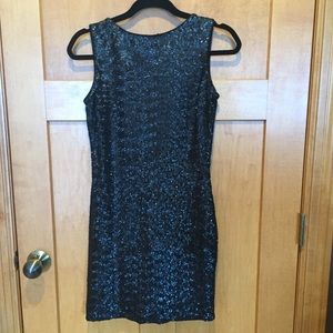 Dress the Population Black Sequin Dress